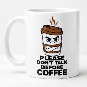 Tasse drôle pour introverti 'S'il vous plaît ne pa