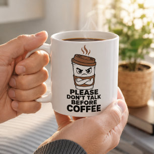 Tasse drôle pour introverti 'S'il vous plaît ne pa