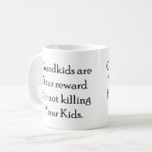 Tasse drôle pour le cadeau drôle de grands-parents (Devant gauche)