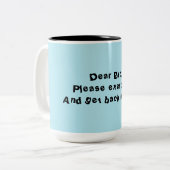 tasse drôle pour le frère (Devant gauche)