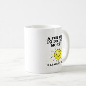 Tasse drôle pour le matin seul (Devant droit)