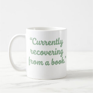 Tasse drôle pour lecteur en convalescence d'un liv
