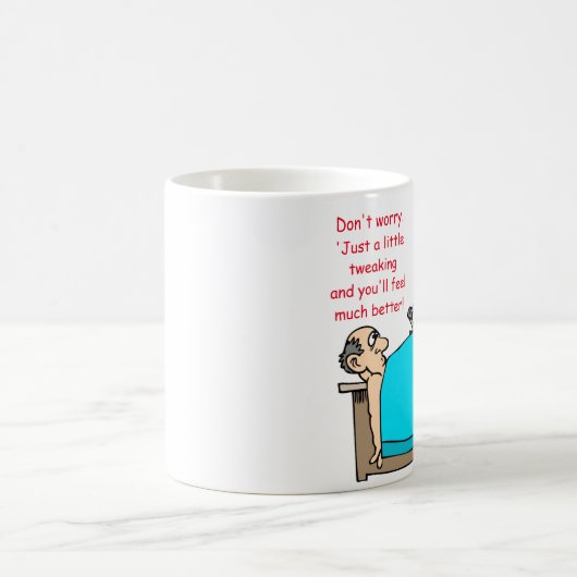 Tasse drôle pour les chirurgiens, DM, ou les (Centre)