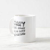 Tasse drôle pour les introvertis occupés (Devant gauche)
