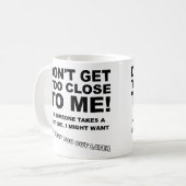 Tasse drôle pour recadrer plus tard (Devant gauche)