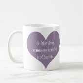 Tasse drôle pour sa tasse de cadeau pour l'amant (Gauche)