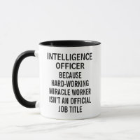 Tasse drôle pour un agent de renseignement, cadeau