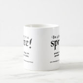 Tasse drôle pour une virée shopping (Centre)
