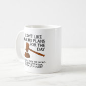 Tasse drôle préméditée (Devant gauche)