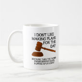 Tasse drôle préméditée (Gauche)