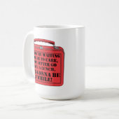 Tasse Drôle "Prépare un Lunch" (Devant gauche)