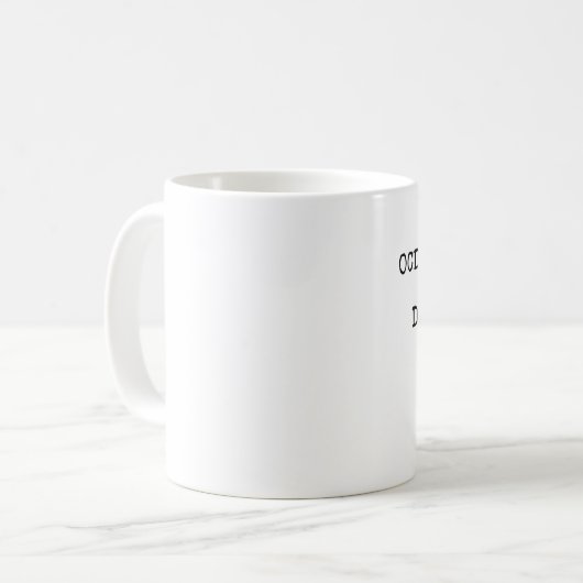 Tasse drôle - Procrastinator d'OCD (Devant gauche)