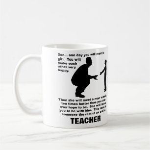 Tasse drôle professeur conseils paternels