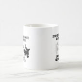 Tasse drôle quad VTT Bâtons Et Pierres (Centre)