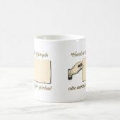 Tasse drôle Sans avis demandé (Centre)