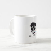 Tasse drôle sur l'au-delà, tasses humoristiques (Devant gauche)
