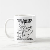 Tasse Drôle sur le Mariage (Gauche)