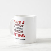 Tasse Drôle sur les Régimes (Devant gauche)