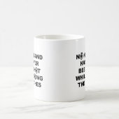 Tasse Drôle Tir Faisant la Vaisselle (Centre)