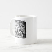 Tasse drôle végétarienne Ève (Devant gauche)