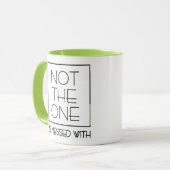 Tasse DSP - PAS CELUI AVEC QUI S'AMUSER (Devant gauche)