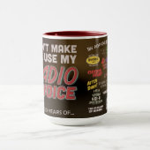Tasse du 20e anniversaire de PMRP (Centre)