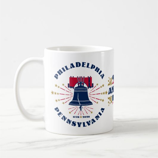 Tasse du 250e anniversaire de la cloche de la libe (Gauche)
