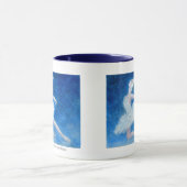 Tasse du ballet 2-Sided de lac swan (Centre)