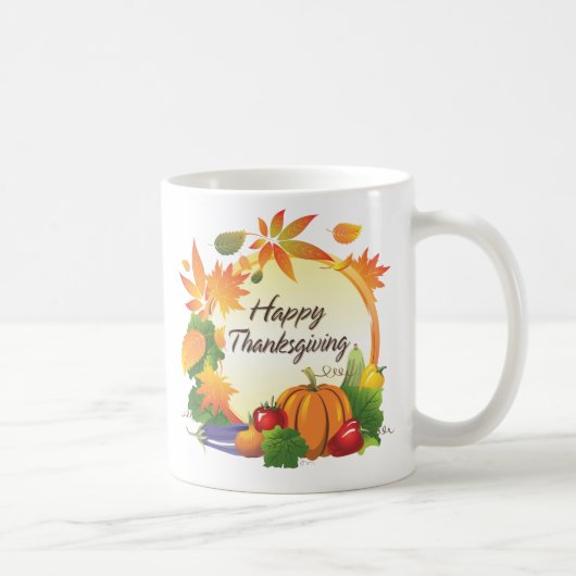 Tasse du bon thanksgiving 5A (Droite)
