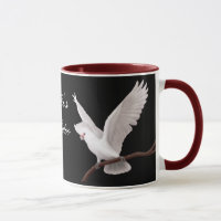 Tasse du cacatoès de Goffin personnalisable