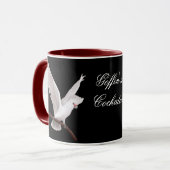 Tasse du cacatoès de Goffin personnalisable (Devant gauche)
