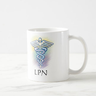 tasse du caducée LPN