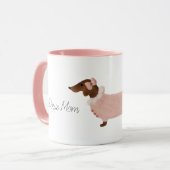Tasse du café Mug| Doxie de teckel (Devant gauche)