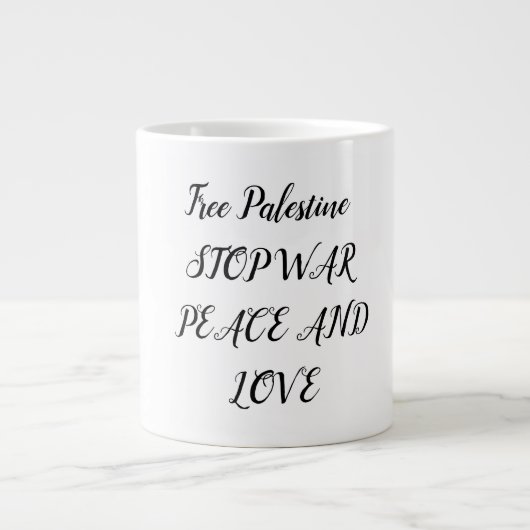 Tasse du café peut changer la vie du Palestinien (Devant)