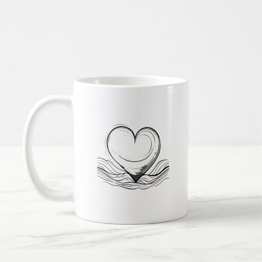 Tasse du coeur (Gauche)