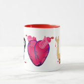 TASSE du coeur U d'oeil (Centre)