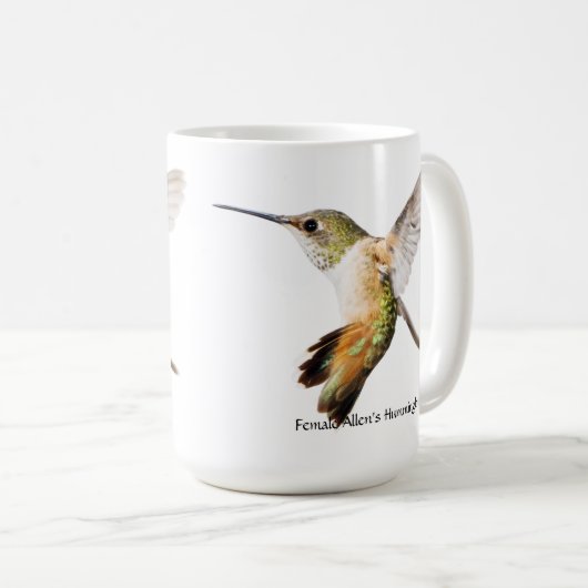 Tasse du colibri d'Allen (Devant droit)