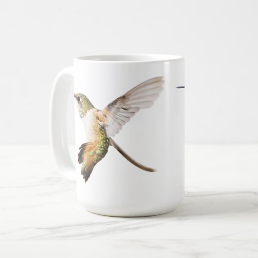 Tasse du colibri d'Allen (Devant gauche)