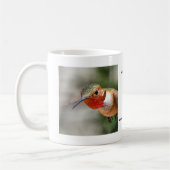Tasse du colibri d'Allen masculin (Gauche)