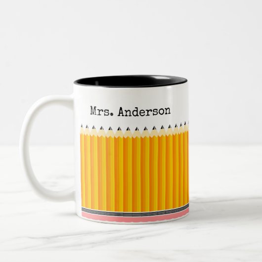 Tasse du crayon du professeur (Gauche)