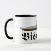 Tasse du cuirassé Bismarck (Gauche)