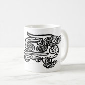 Tasse du dragon 11oz de Cité interdite (Devant droit)