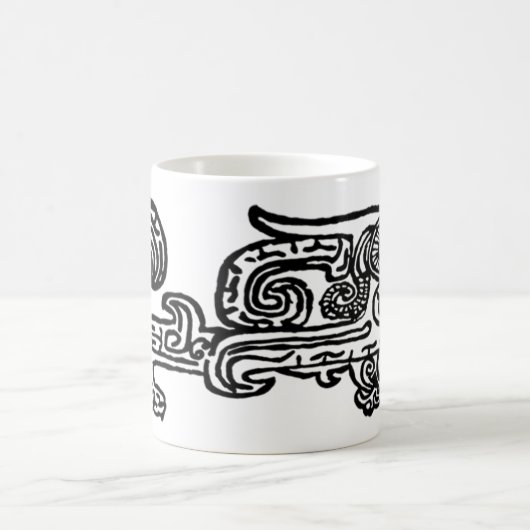 Tasse du dragon 11oz de Cité interdite (Centre)