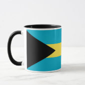 Tasse du drapeau des Bahamas (Gauche)