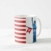Tasse du drapeau des États-Unis (Devant droit)