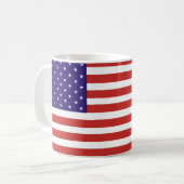 Tasse du drapeau des États-Unis (Devant gauche)
