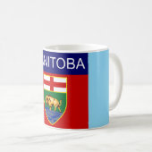 Tasse du drapeau du Manitoba (Devant droit)