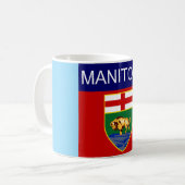 Tasse du drapeau du Manitoba (Devant gauche)