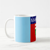Tasse du drapeau du Manitoba (Gauche)
