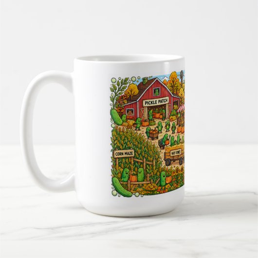 Tasse du Festival de la récolte de Pickle Patch – (Gauche)